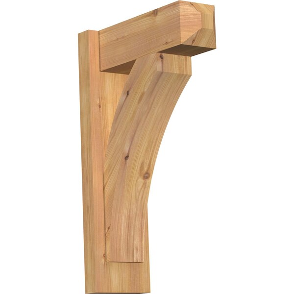 Ekena Millwork Thorton Craftsman Smooth Outlooker, Western Red Cedar, 5 1/2"W x 14"D x 22"H OUT06X14X22THR04SWR - main